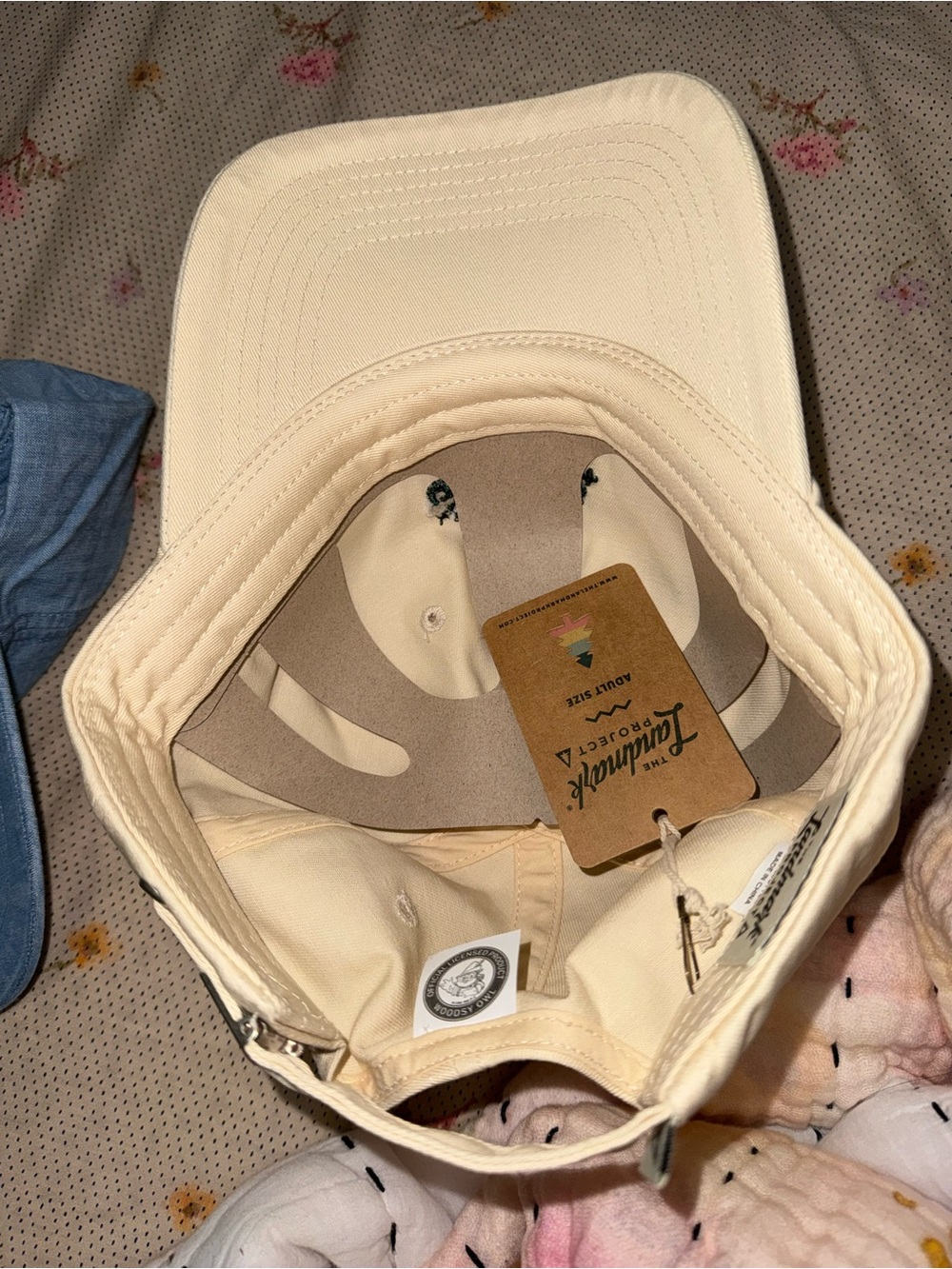 The Landmark Project Give A Hoot Dad Hat UNISEX NEW WITH TAGS NWT OS - Picture 5 of 6